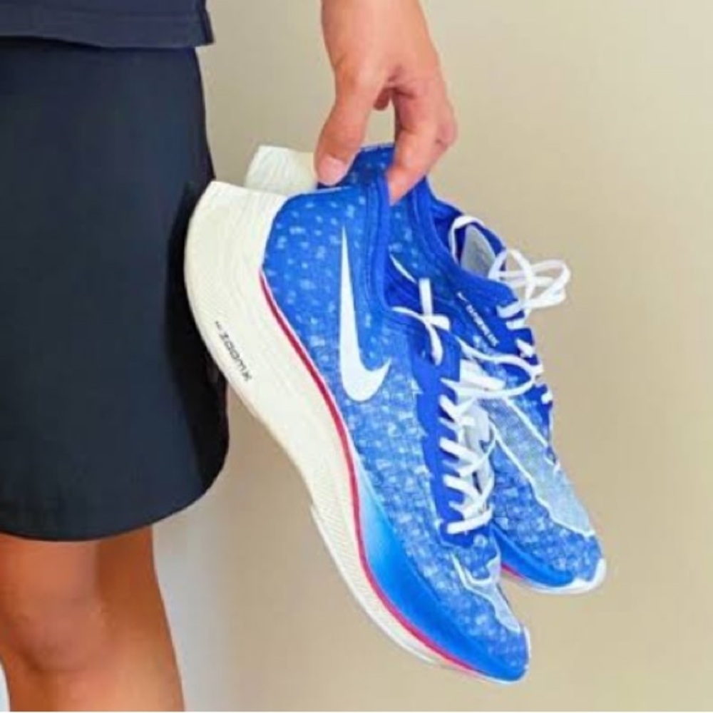 NIKE ZoomX Vaporfly NEXT% in the "Blue Ribbon Sports Women Shoes | 7.5